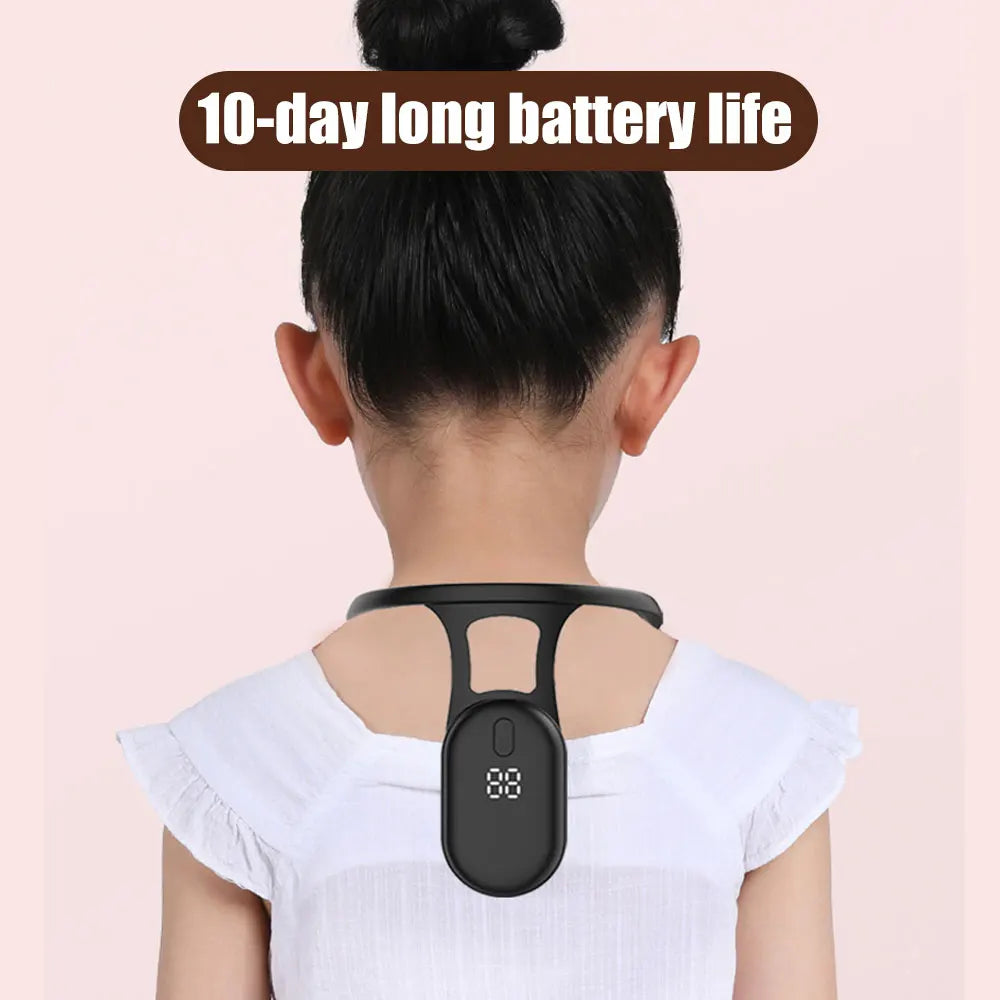 Intelligent Posture Corrector Portable Posture Correction Device Anti-Humpback Protect Eyesight for Adult and Children