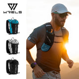WRELS 8L Running Hydration Vest Backpack Trail Racing Marathon Hiking Fitness Bag Ultralight Backpack Hydration Vest Pack