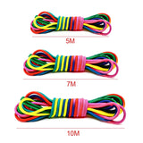 5-10M Super Elastic Jump Rope Endurance Training Fun Exercise Toys Indoor Outdoor Home Group Adjustable Rubber Jump Rope Strap