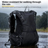 NEWBOLER 8L Outdoor Trail Running Backpack Ultralight Women Men Run Race Hydration Vest Marathon Bike Bag for Marathon Hiking