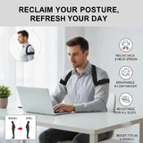 Adjustable Posture Corrector Back Support Belt For Improving Posture Reducing Hunchback Lightweight Back Support Back Sitting