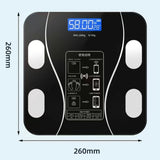 Latest USB Body Fat Scale Smart Accurate Household Fat Scale Adult Weight Scale Mini Digital Scale Weighing Device Weight Scale