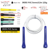 NEVERTOOLATE TPU PVC 10.5FT 3.2m x 5mm PVC  speed double under skip rope jump tricks fitness crossfit CROSSFIT LONG