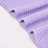 Machine Washable Pilates Core Mat Anti-Slip Mat for Large Equipment Yoga Studios, Sweatproof and Soft, Insulated Yoga Towel Port