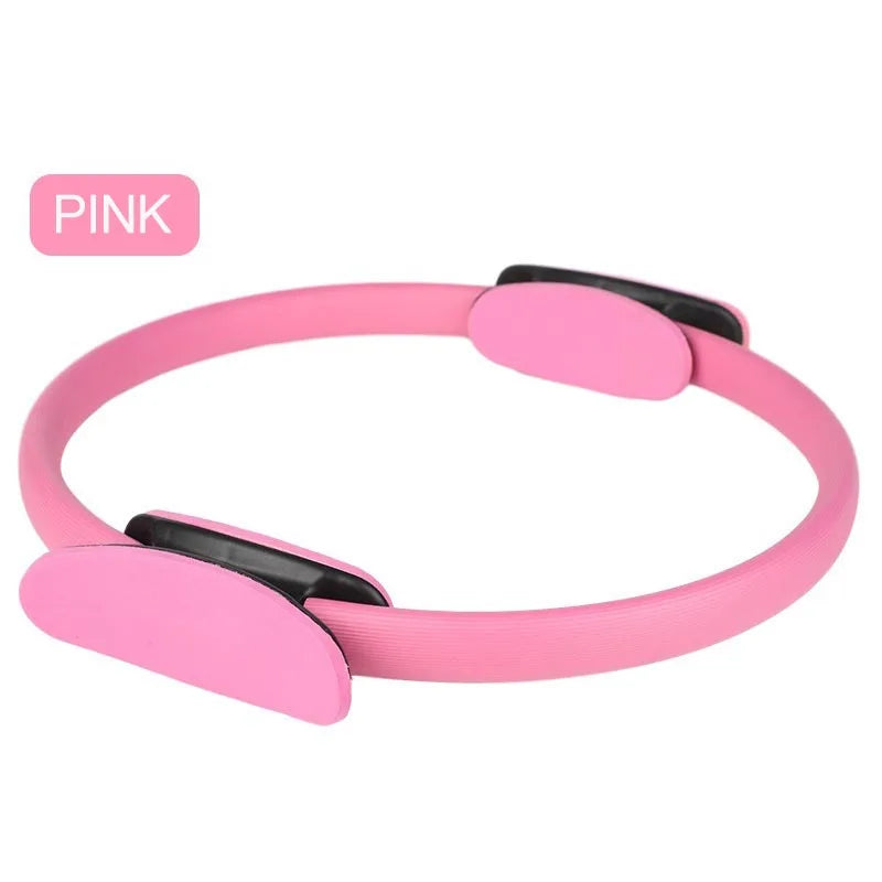 Pilates Ring Elastic Yoga Fitness Circle Home Gym Resistance Exercise Tool for Women Yoga Pilates Ring YJQ01