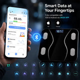 Intelligent high-precision digital weight scale, wireless bathroom scale, can be connected to APP to synchronize data