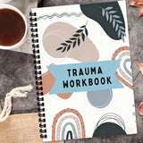 1PC Holistic Trauma Healing Workbook: Artistic Mental Health Journal for Trauma Survivors & Wellness Enthusiasts, Great for Mind