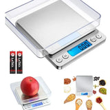 0.01g Digital Kitchen Scale Jewelry Smart Precision LCD Electronic Pocket Portable Food Scales Gram Weight Balance