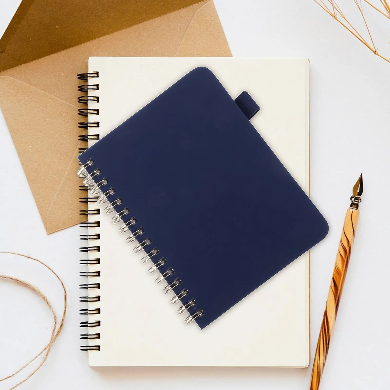 Address Phone Book with Alphabet Tabs Hardcover Spiral Notebook with A-Z Tab A6 Size Password Keeper Journal Notebook for Office