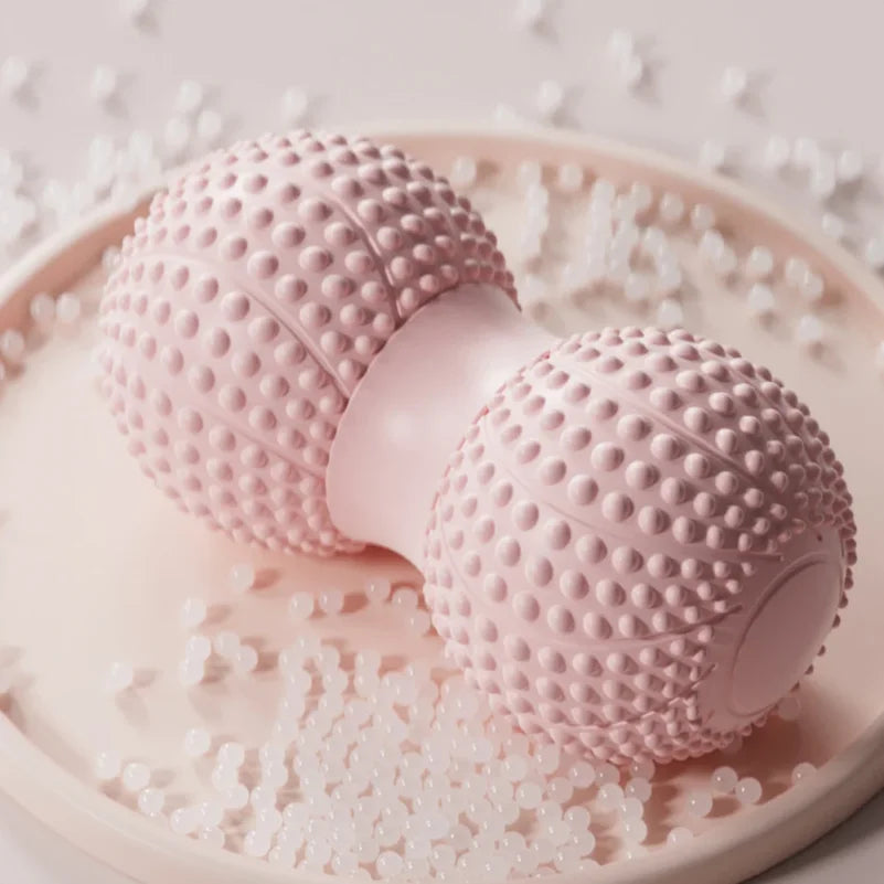 Peanut Massage Ball Yoga Fascia Ball Raised Point TPE 6.5cm Posture Master Waist Back Foot Massage Balls