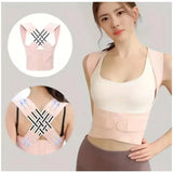 Posture Corrector for Women and Men, Adjustable Shoulder Posture Brace, Back Straightener Posture, Used for Middle Upper Spine