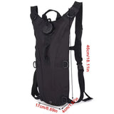 Tactical Water Hydration Pack - Military Class Camel Backpack with 3L Leakproof Water Bladder for Running, Jogging, Cycling