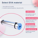 10mm Yoga Mat Anti-skid Sports Exercise Mat Moistureproof Thickened Camping Picnic Mat EVA Foam Sleeping Pad for Yoga & Pilates