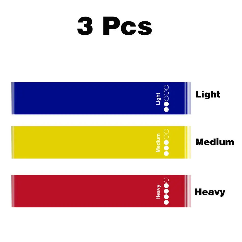Fitness Resistance Bands Set Rubber Loop Strength Training Workout Expander Yoga Gym Equipment Elastic Pilates Gym Sports