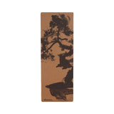 Non-slip yoga mat, fine-grained retro cork rubber yoga mat, fitness mat, cork + rubber