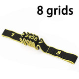 8 Section Style Dance Yoga Stretching Belt Pilates Fitness Tension Digital Elasticity Latin Elastic Stretch Resistance Band