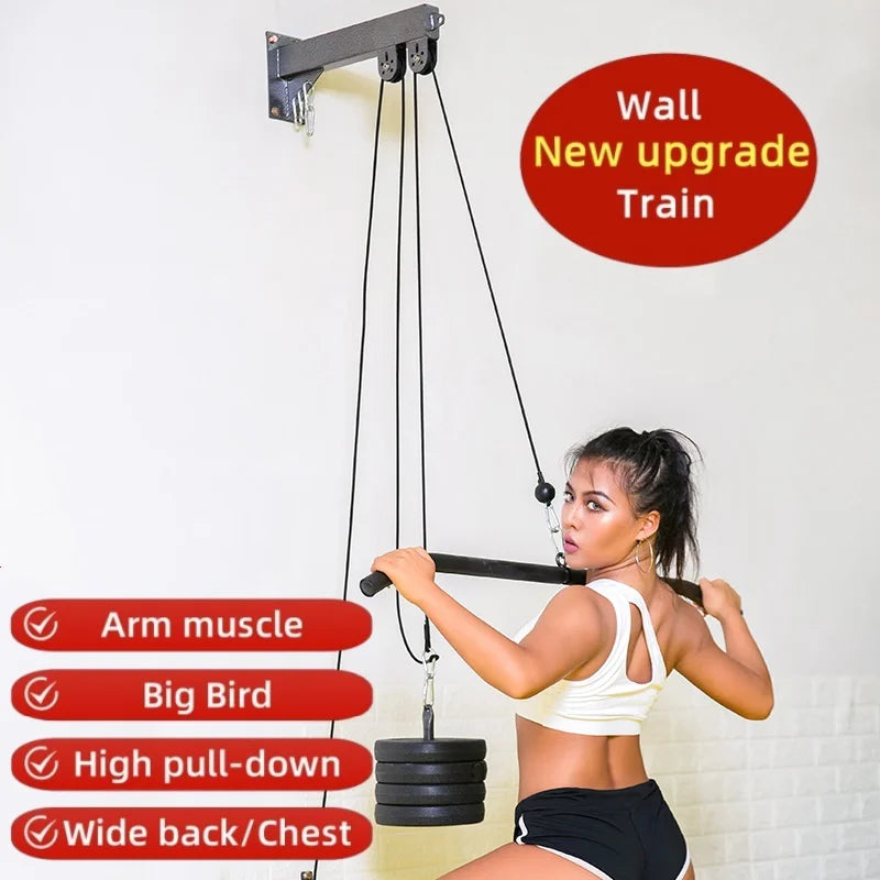 Gantry Frame fitness equipment set combination home high pull-down large bird back chest and triceps muscles training