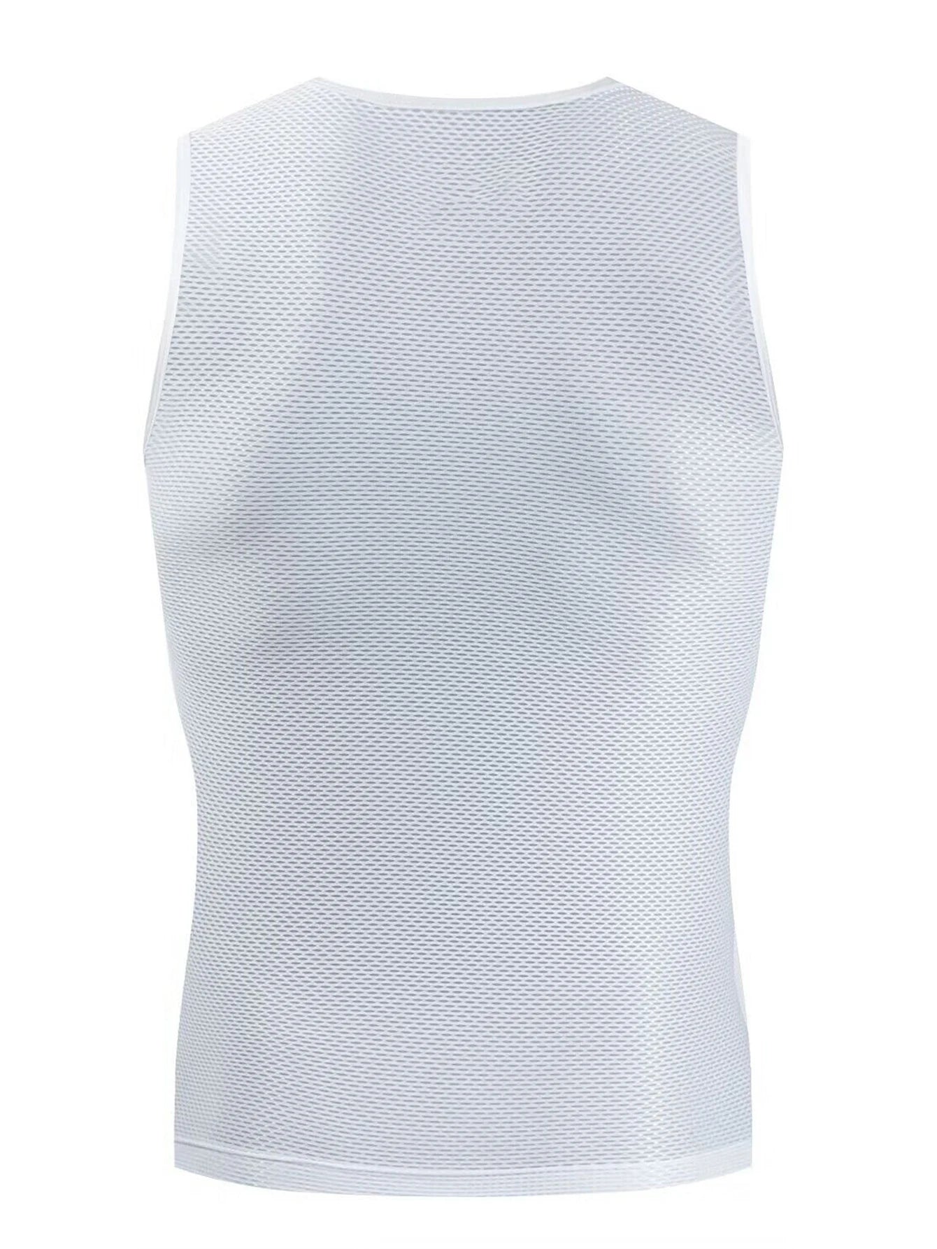 Cycling Base Layer Reflective Underwear White Jersey Sport Vest Men Undershirt Quick Dry Elastici Road Bike