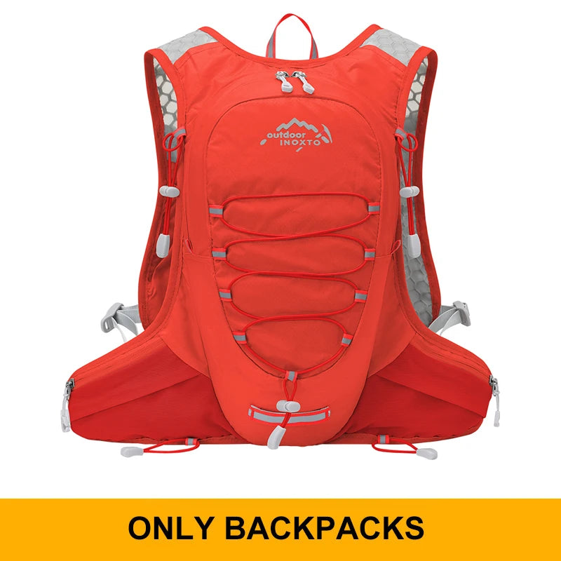 12L Cycling Hydration Vest Running Backpack Lightweight Riding Vest Pack Backpack Running Camping Bag Mountaineering Equipment