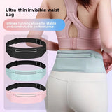 3 Pockets Reflective Running Belt Marathon Waist Bag Ultra Slim Waterproof Light Zero Bounce Safe 7.5" Phone Fit Waists 60-120cm