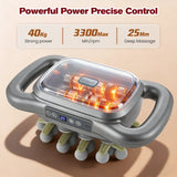 28-Head Fascia Gun High-Frequency Vibration Body Massage Gun Back And Waist Massager Neck Shoulder Massager Muscle Masajeador