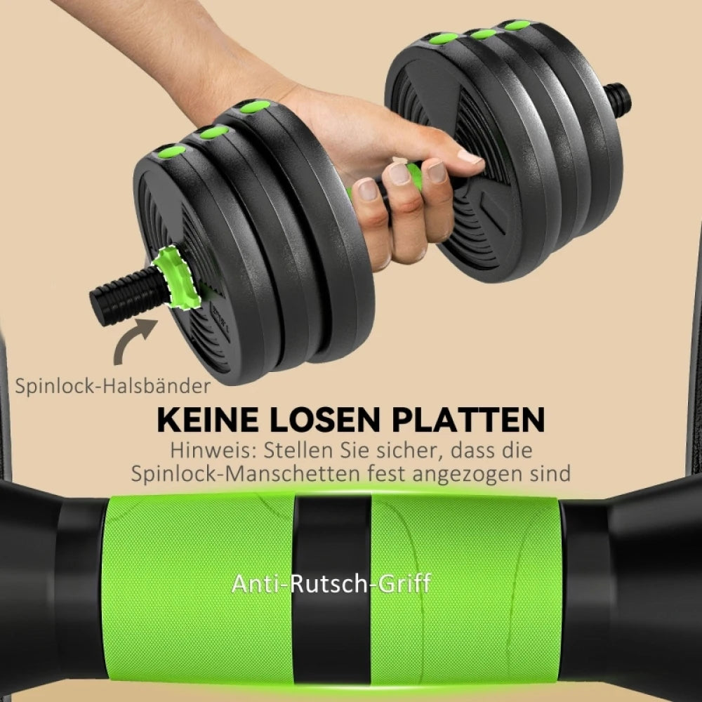 Gym Equipment Adjustable Dumbbell Set 25 kg Weights Set Dumbbells Barbell Dumbbells Set for Strength Training