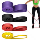 Fitness Rubber Resistance Band Set Heavy Duty Resistance Band Yoga Workout Strength Training Stretch Band Circulation Expander
