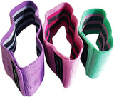 Resistance Bands for Working Out, Fabric Exercise Bands for Legs and Butt, Workout Bands for Women and Men for Yoga Starter Set
