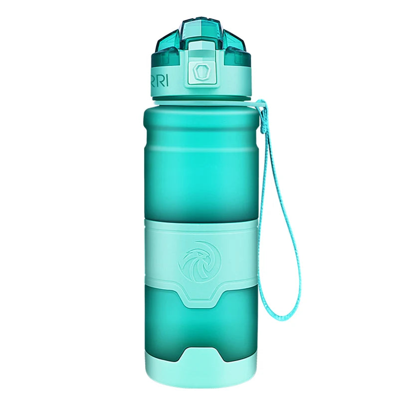ZORRI BPA Free 400/500/700/1000ml Sports Water Bottle Portable Anti-fall Leakproof Protein Shaker Bottle Bicycle Gym Bottles Hot