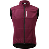 WOSAWE Multi-Pocket Men's Motorcycle Vest Sleeve-Less Jacket Motorcycle Rider Vest Reflective Warm Motorcycle Off Road Vest