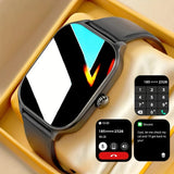 2.01'' Smartwatches Fitness Tracker Blood Pressure Monitor BT Call Sports Wrist Smart Watches for Men Women 2026 Android Phones