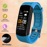 Smart Fitness Tracker Watch Heart Rate Monitor Sleep Steps Swim Waterproof Health Exercise Bracelet For Men Women Smartwatch New