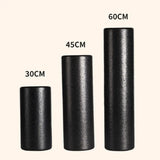 High-Density Foam EPP Yoga Foam Roller Black Portable Solid Foam Roller Solid Foam Shaft Message Roller Body Exercises