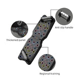 Foldable Non-Slip Dip Stand for Home Workout Portable Multifunctional Push-Up Stand with Resistance Bands Fitness Equipment