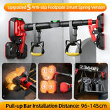 Adjustable Telescopic Door Pull Up Bar, Non-Slip, for Home & Gym Strength Training, Durable Fitness Equipment for Men and Women