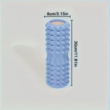 2026 New Exercise Fitness Hollow Roller Yoga Bar Massage Stick EVA Foam Bar Muscle Relaxation Thin Leg Exercise Roller