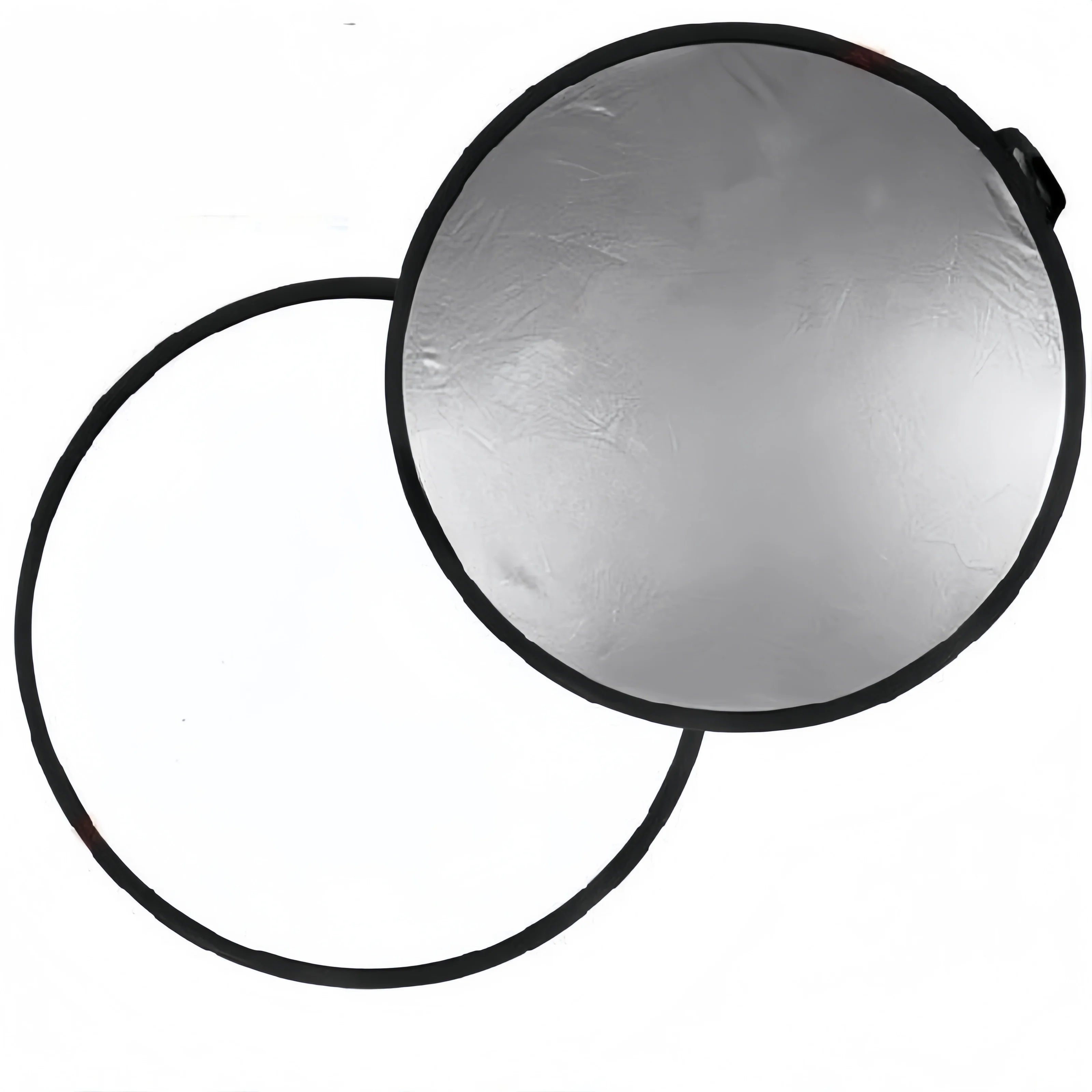60cm 2 in 1 Collapsible Round Photography Reflector Photo Studio Outdoor Light Diffuser Multi-Disc With Carry Bag