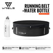 WRELS Men Women Elastic Outdoor Running Waist Belt Slim Sports Fanny Pack Invisible Waist Bag Lightweight Fitness Waist Belt