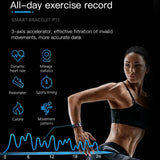 ECG+PPG Smart Wristband Fitness Tracker for Women Men Calorie Blood Pressure Waterproof Sport Smartband Health Smartwatch