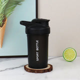 Portable 300ml Protein Powder Shaker Bottle Mixing Cup with Scale LeakProof Water Bottle for Gym Outdoor Fitness Training Sport