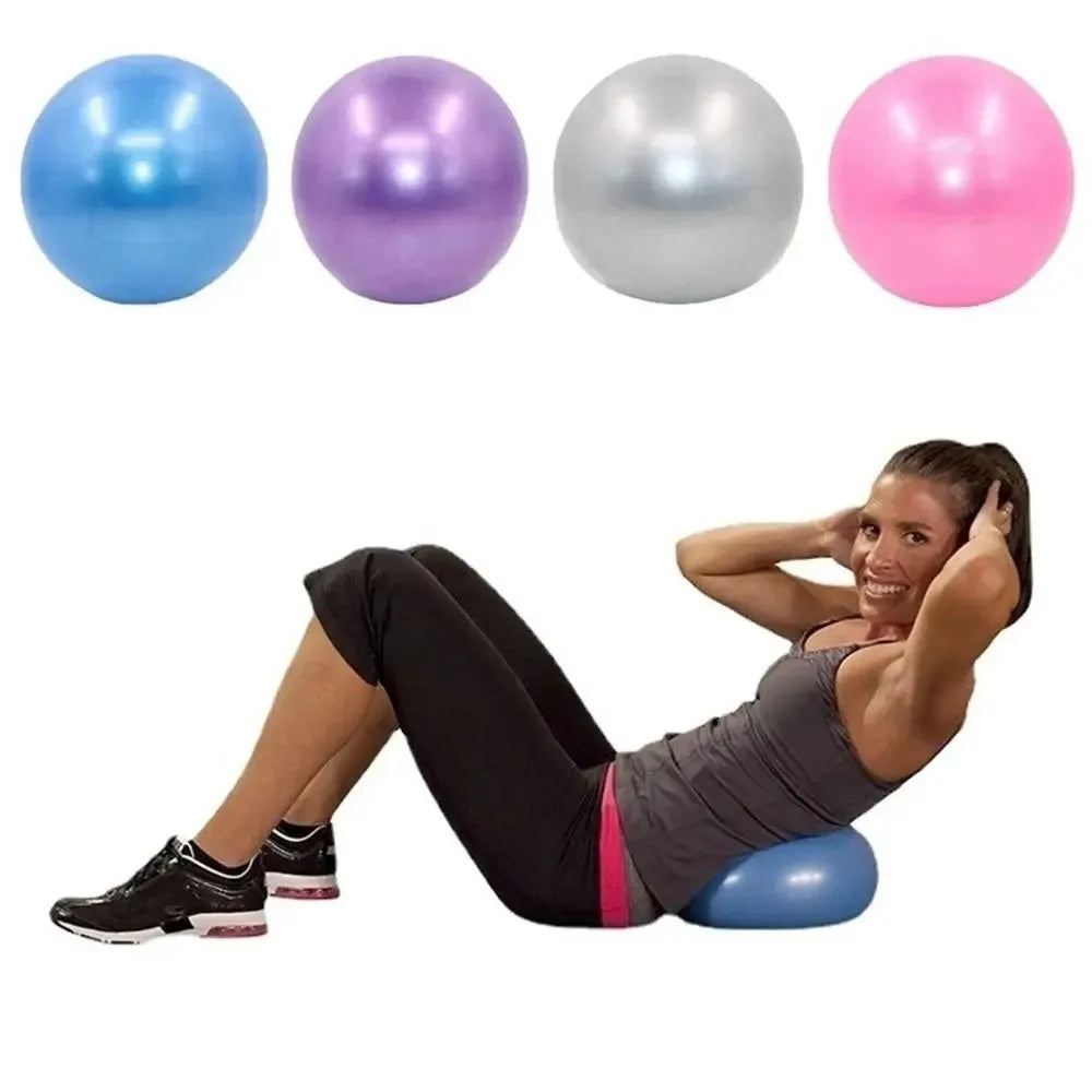 Mini 25cm Yoga Ball Soft PVC Inflatable Pilates Ball Easy Inflation Non Slip Balance Balls Gym Fitness
