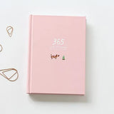 365 Planner Notebook Colorful Inner Page Illustration Daily Yearly Plan Diary Book Record Life Agenda Journal Notepads