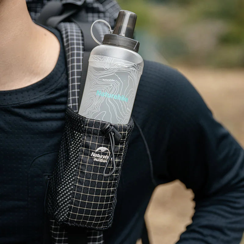 Naturehike 250ml 500ml TPU Soft Water Flask Portable Collapsible Hydration Bladder for Trail Running Hiking Cycling Marathon