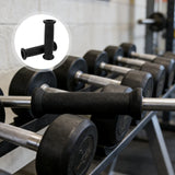 2 Pairs Dumbbell Handle Grips Non-Skid Barbell Handle Cover Pads Pvc Dumbbell Grip Sleeves For Weightlifting Gym  Fitness