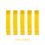 TPE Resistance Bands Fitness Set Rubber Loop Bands Strength Training Workout Expander Yoga Gym Equipment Elastic Rubber Loop
