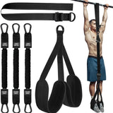 Pull-up Booster Belt Indoor Fitness Sports Horizontal Bar Auxiliary Belt Tension Device Fitness Tension Rope Elastic Belt