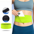LOOGDEEL Sports Waist Bag Breathable Belt Bag Pocket Seamless Invisible Elastic Multifunction Phone Fitness Running Lightweight