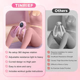 Pelvic Floor Inner Thigh Exerciser For Women Thigh Master Pro Trainer Muscle Strengthening Leg Toner Workout Equipment