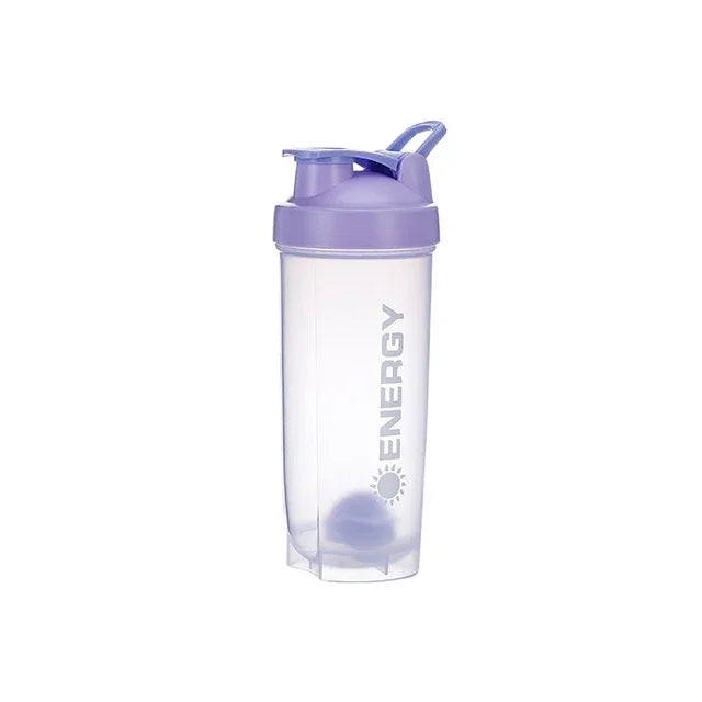 500/700MLSports Water Bottle Protein Shaker Outdoor Travel Portable JuiceCup With Powder Case Coffee Mugs Leak Proof DrinkBottle