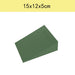 Green 15x12x5cm 2pcs